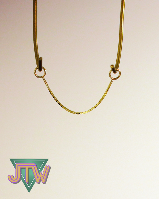14K Gold Box Chain