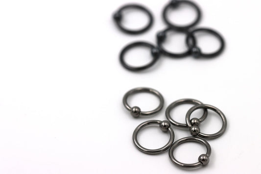 Niobium Captive Bead Rings - 5 packs