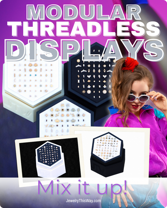 Hexagon Mixtape Display