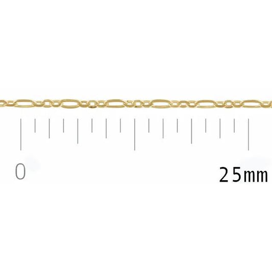 14K Gold Figaro Chain