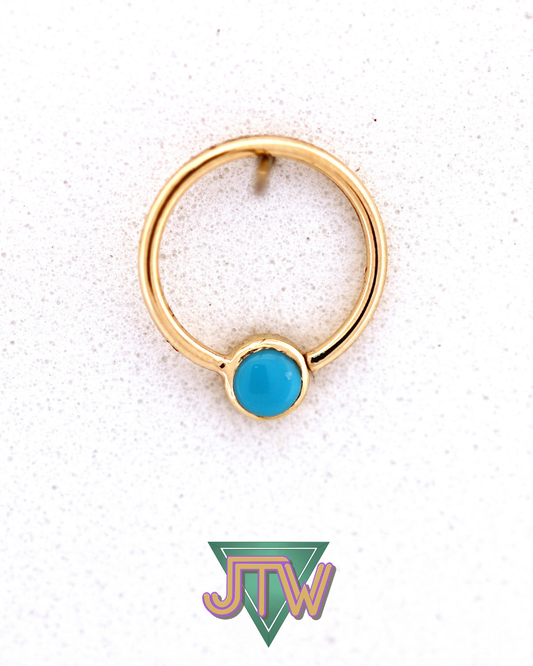 One-Off Ring with 3mm TQ Bezel