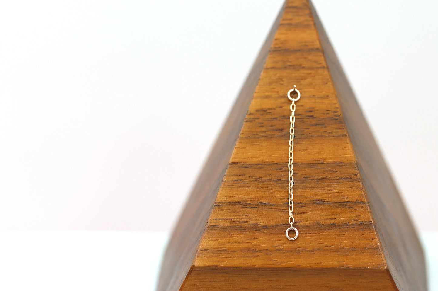 14K Rose Gold Diamond Cut Cable Chain