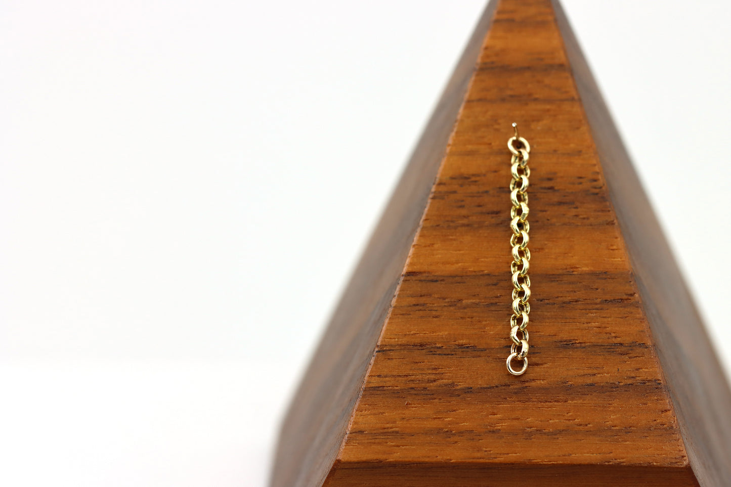 14K Yellow Gold Round Rolo Chain